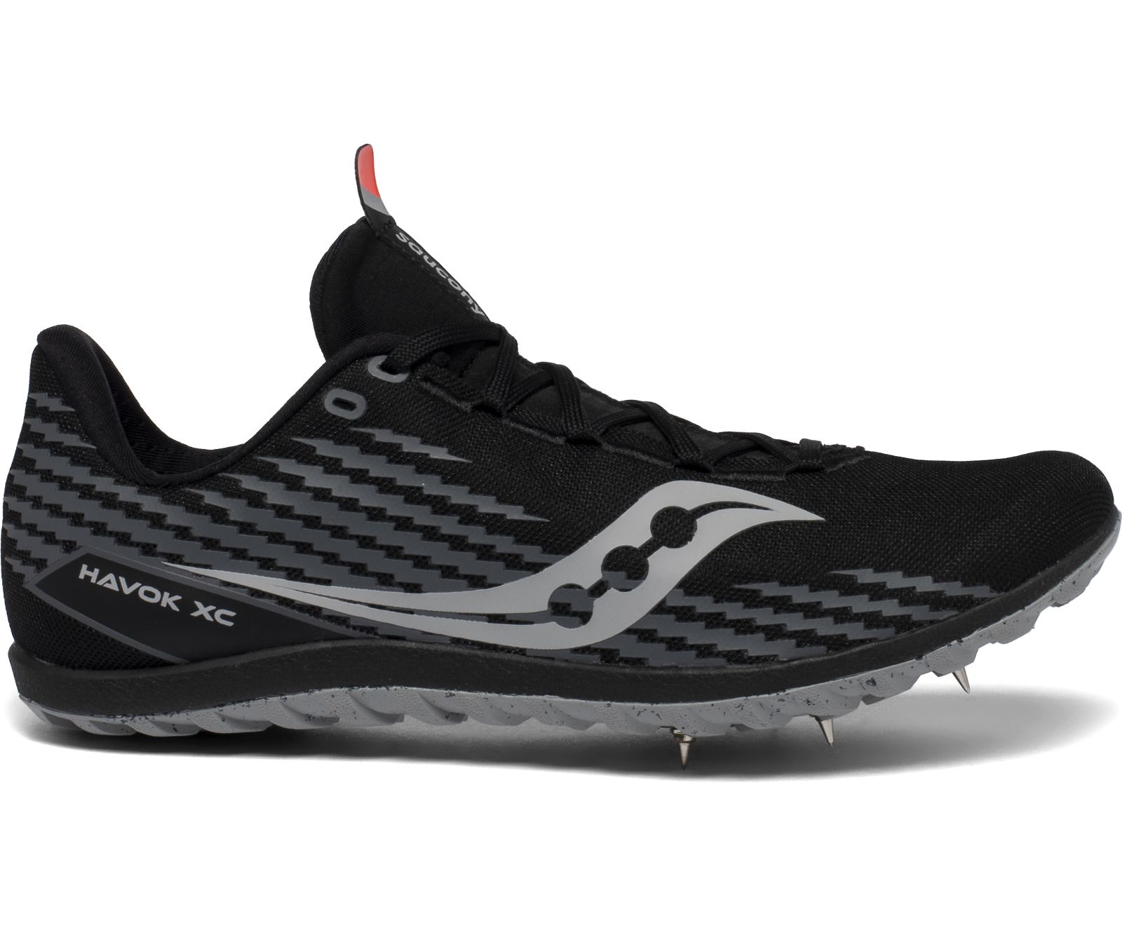 Tenis Para Correr Saucony Havok Xc 3 Spike Hombre Negros | México 509GSOL